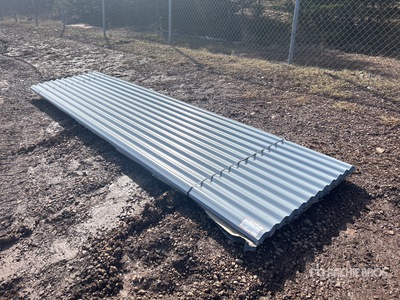 Quantity of (40) 3 ft x 12 ft Metal Roofing/Siding Sheets (Unused)