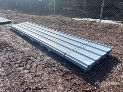 Quantity of (100) 3 ft x 14 ft Metal Roofing/Siding Sheets (Unused)