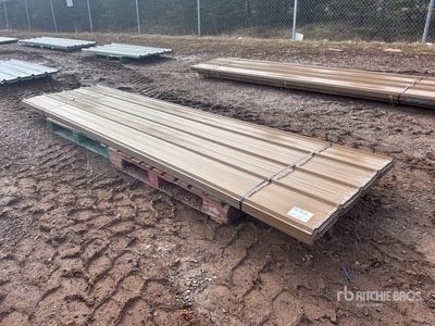 Quantity of (100) 3 ft x 12 ft Metal Roofing/Siding Sheets (Unused)