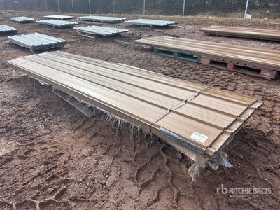 Quantity of (100) 3 ft x 12 ft Metal Roofing/Siding Sheets (Unused)
