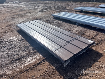 Quantity of (100) 3 ft x 8 ft Metal Roofing/Siding Sheets (Unused)