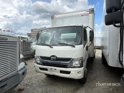 2017 Hino 740 4x2 Van Truck (Inoperable)