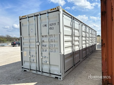 2026 40 ft High Cube Multi-Door Storage Container