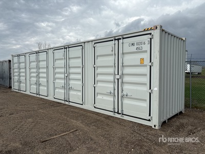 2026 40 ft High Cube Multi-Door Storage Container