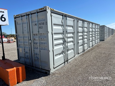 2026 40 ft High Cube Multi-Door Storage Container