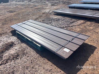 Quantity of (50) 3 ft x 8 ft Metal Roofing/Siding Sheets (Unused)