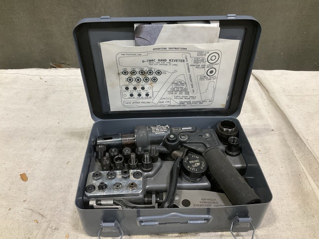 Fastening Systems D-9000-MIL-2 Blind Riveter Tool Kit