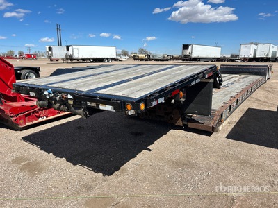 2008 Trail King Tri/A Lowboy Trailer