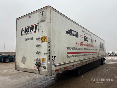 2023 Utility 53 ft x 102 in T/A Van Trailer