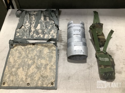 (43) Bandoleer I.V. Medical Bags, (101) Magazine Pouches & Assorted Items