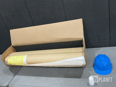 (2) Rolls of Tread, (8) Boxes of Bottles, (95) Helmets & Assorted Items