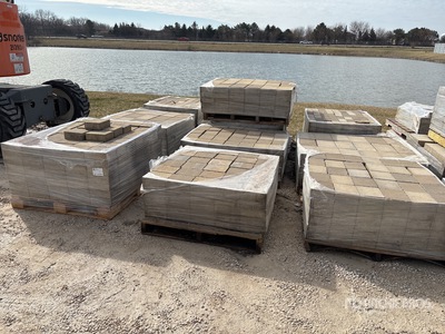 Quantity of (11) Pallets of unilock Pavers
