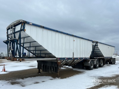2002 Lode King Super B-Train Grain Trailer