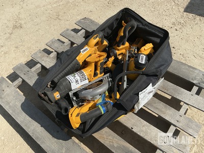 Lot of Assorted DeWalt Power Tools