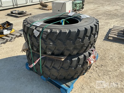 (2) Bridgestone 445/80R25 Tires