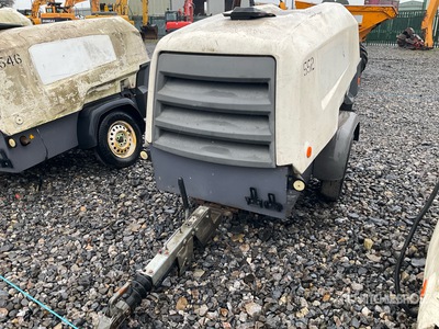 2017 Atlas Copco XAS48G Mobile Air Compressor (Inoperable)