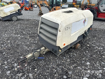 2017 Atlas Copco XAS48G Mobile Air Compressor (Inoperable)