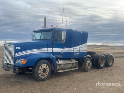 1996 Freightliner FLD120 8x4 Sleeper Truck Tractor