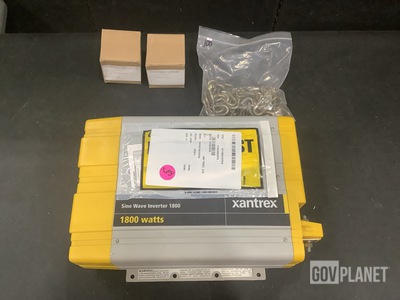 (1) Inverter, (424) Bolts, (107) Collars & Assorted Items