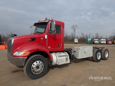 2011 Peterbilt 348 6x4 Cab and Chassis
