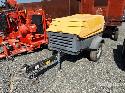 2017 Atlas Copco XAS 185 KD7 Mobile Air Compressor