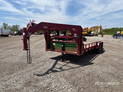 2006 HEFT FB 20 ft T/A Gooseneck Utility Trailer