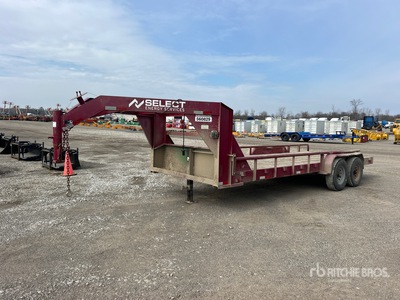 2006 HEFT FB 20 ft T/A Gooseneck Utility Trailer