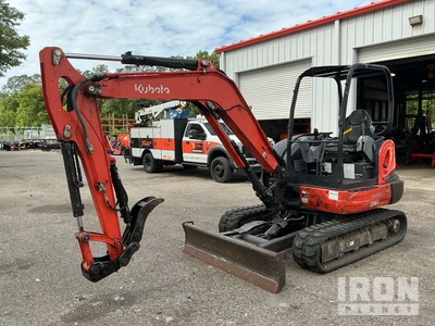 2021 Kubota KX040-4R1A Mini Excavator