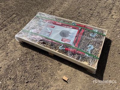 Quantity of (5) 2026 Suihe BC-9200 9200 lb Ratchet Binders & (10) 3/8 in 20 ft Chains ورش و مخازن متنوعة (Unused)