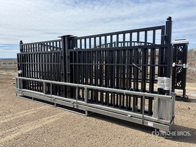Quantity of (3) 2026 Suihe NFG-20FC-3 20 ft x 5 ft Wrought Iron Bi-Parting Brama wjazdowa (Unused)