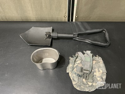(34) Entrenching Tools, (104) General Purpose Canteen Pouches & Assorted Items