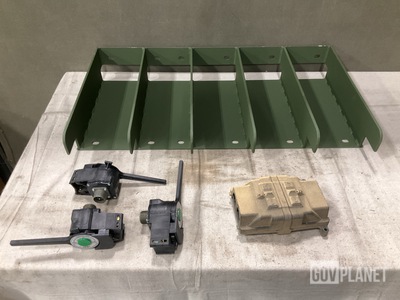 (4) Ammunition Racks, (1) Drive Shaft, (3) Control Units & Assorted Items