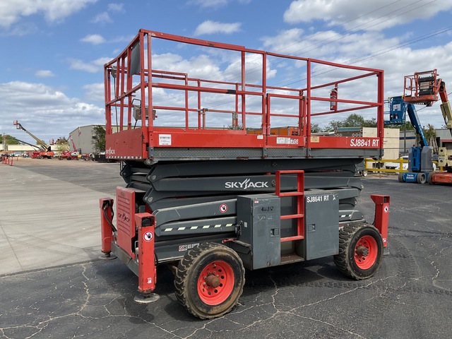2017 Skyjack SJ8841 RT Dual Fuel 4x4 Scissor Lift