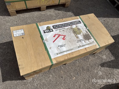2026 SELA LB9200 (5) Ratchet Binders and (10) Transport Chains (Unused)