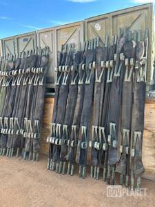 LOT OF 50- Rigid Pole Folding Litter NSN 6530-01-380-7309