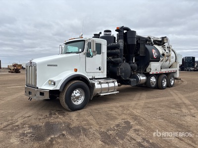 Vactor on 2013 Kenworth T800 8x4 Vacuum Excavator Truck