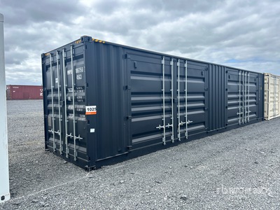 2025 40 ft High Cube Multi-Door Storage Container