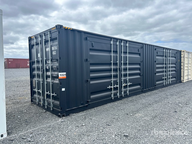 2025 40 ft High Cube Multi-Door Storage Container