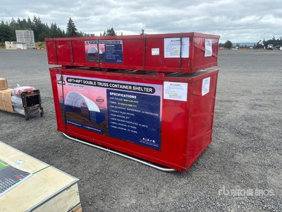 2026 SELA C4040DT 40 ft x 40 ft Double Truss Container Shelter (Unused)