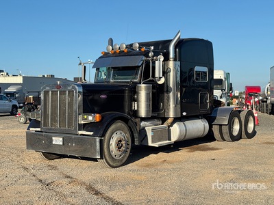 2007 Peterbilt 379 6x4 Cabeza Tractora Cabina Dormitorio