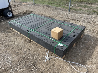 Quantity of (12) 2026 SKLP SK-LJB12 94 in x 47 in Polyethylene Traffic Plates (Unused)