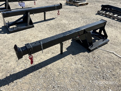 2026 GIYI GY-TB47 3300 lb Forklift Extendable Boom ملحقات شاحنة الرفع المتنوعة (Unused)