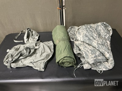 (24) Wet Weather Poncho Liners, (52) Stuff Sacks & Assorted Items