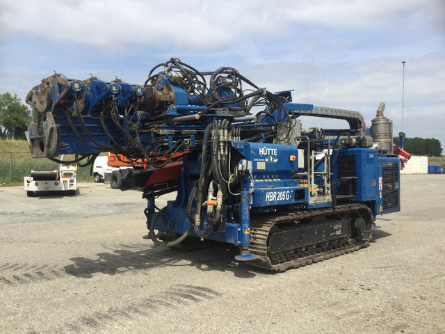 2011 Hutte HBR205-GT Crawler Mounted Blast Hole Drill 2011 Hutte HBR205-GT Crawler Mounted Blast Hole Drill