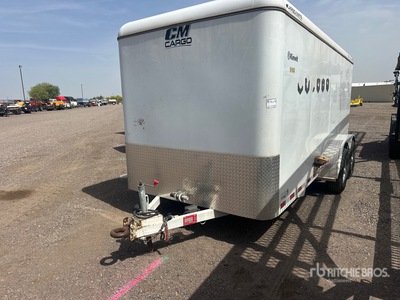 2016 CM 16 ft T/A Enclosed Trailer