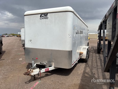 2016 CM 16 ft T/A Przyczepa zamknięta