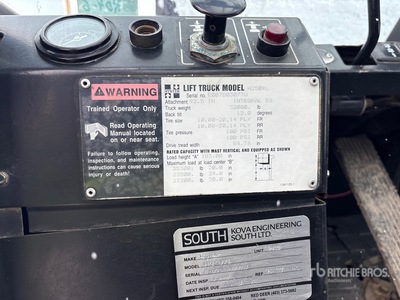 Hyster H2.50XL 25000 lb Carretilla Todoterreno