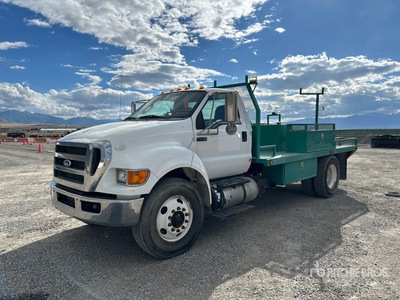 2015 Ford F 750 XL 4x2 Flatbed Truck