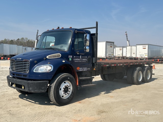 2010 Freightliner M2 106 6x4 Flatbed Truck