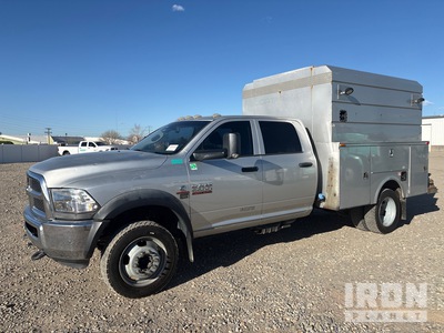 2014 Ram 5500 4x4 Crew Cab Servicewagen
